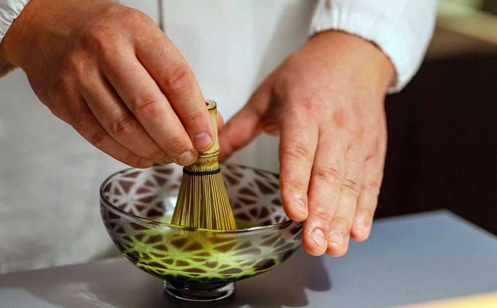 お茶点て
